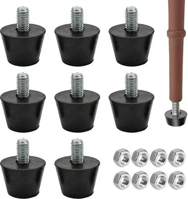 Immagine prodotto di Battiscopa regolabili - Antiscivolo e ammortizzanti - 15 x 16 x 10 mm