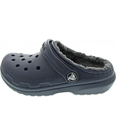 Produktbild von Crocs 203591 Classic Lined Clog gefüttert Uni 4 Farben Gr.22-51 blau EUR 30-31 (C13)