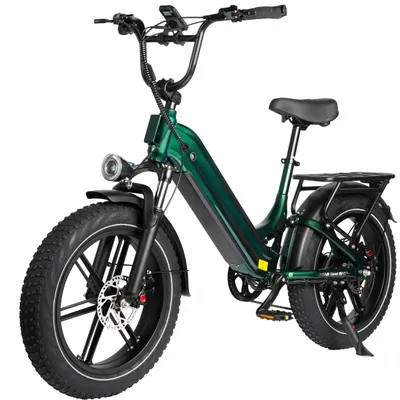 Produktbild von E-Bike Cityrad Camel E-Fahrrad Damen u. Herren 864WH Pedelec, 48V 18AH 120km Kettenschaltung, Heckmotor, 864Wh, Beleuchtungsset mit Batterieladegerät