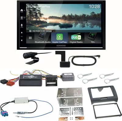 Produktbild von Kenwood DMX7722DABS Android Auto CarPlay Bluetooth Einbauset für Audi TT 8J