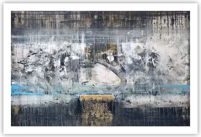 Produktbild von Poster - Poster ohne Rahmen - Abstraktion modern - 91,5x61 cm - Wand Bild - Wanddeko - Wandbilder - Kunstposter - Wandposter - Bilder - Kunstdruck - Wanddekoration - Wandbild - P2XAA91x61-3474