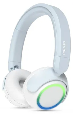 Obrázok produktu pre Philips TAK4200B, Káblový a bezdrôtový, 20 - 20000 Hz, Hovor / hudba, 129 g, Slúchadlá s mikrofónom, Biela, Modrá