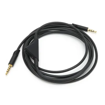 Produktbild von 2M Kopfhörerkabel Plug and Play Audio Line Lautstärkeregler für Logitech Astro A10 A30 A40