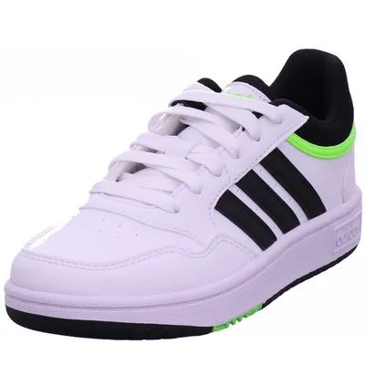 Produktbild von Adidas hoops 3.0 k Jungen Halbschuh in Weiß, Größe 33