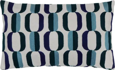 Produktbild von Kissen hary blau 50x30cm  - Atmosphera créateur d'intérieur