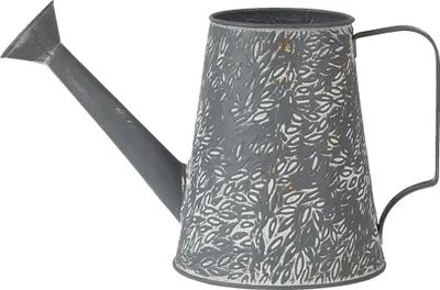 Productafbeelding van Clayre & Eef Decoratieve gieter, 14x14x17 cm, grijs, metaal
