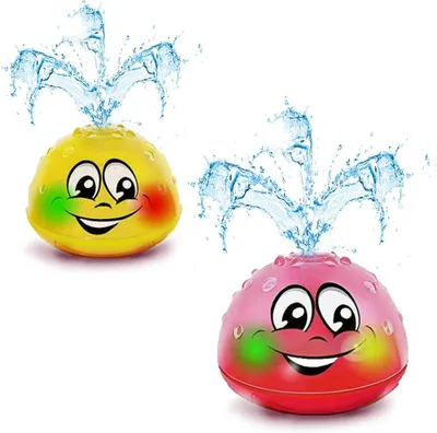 Produktbild von Baby Badespielzeug Wasserspielzeug, Induction Schwimmende Baden Spielzeug mit Licht und Musik, Pool Badewannenspielzeug ab 1 Jahr Baby Kinder Kleinkinder Geschenk
