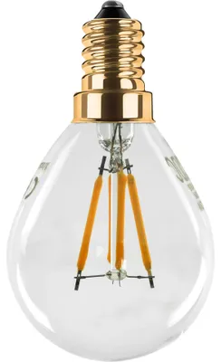 Produktbild von Segula 50830 LED-Dropdown-Lampe, 24 V, klar, E14, 3 W (26 W), 260 lm, 2200 K