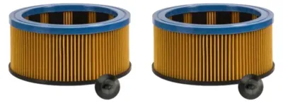 Produktbild von 2x Trade-Shop Faltenfilter / Patronenfilter kompatibel mit Starmix GS 1030 P, NSG uClean LD-1432 HMT, GS 1032 ST, GS L-1435 PZ, GS AR 1220 EW, AS 1220 P+