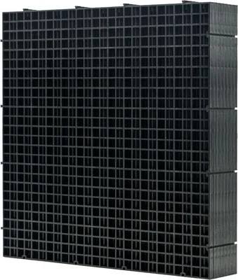 Imagen del producto de Paneles divisorios de plástico para acuarios, 8 unidades, 30 x 30 cm, para el fondo del acuario