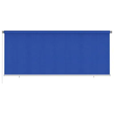 Zdjęcie produktu dla Roleta zewnętrzna vidaXL 350 x 140 cm, niebieska, z HDPE