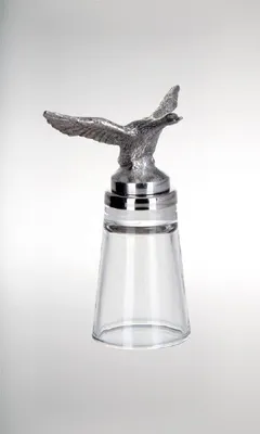 Produktbild von Schnapsglas Ente H 11,0 cm D 4,5 cm, 4 cl Edelstahl