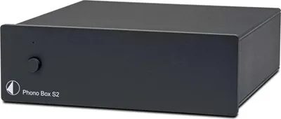 Produktbild von Pro-Ject Phono Box S2, Schwarz, 85 dB, 47 Ohm, 63 dB, 0,05%, 18 V