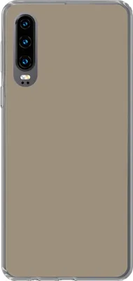 Produktbild von MuchoWow® Handyhülle Schutzhülle Hülle für Telefoonhoesje Huawei P30 Interieur - Farben - Beige Silikon Softcase Handy Hülle - Kartenbesitzer