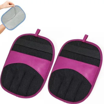Produktbild von Haarverwijderhandschoenen für Tiere - Herstellbar - Für Katzen und Hunde - Paars - Für Meubel, Auto und Kleidung - Haarverwijderung - Handschuh - Für Hunde und Katzen - Herbruikbaar - 2 Stück