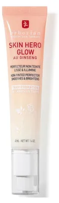Obrázek produktu pro Erborian Skin Hero Glow, Krém, Tuba, Bílá, Zářivý lesk, 15 ml, AQUA/WATER - HELIANTHUS ANNUUS (SUNFLOWER) SEED OIL - PROPANEDIOL - PROPYLENE GLYCOL DIBENZOATE -...