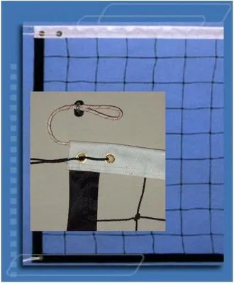 Immagine prodotto di Rete da pallavolo di alta qualità - 95 x 1 m con corda in Poliammide.