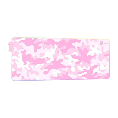 Imagen del producto de Alfombrilla para ratón ONIKUMA MP005 RGB (rosa)