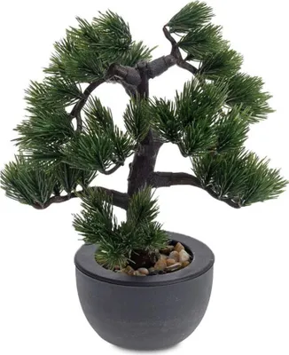 Obrázok produktu pre Umelý Ihličnatý Stromček Bonsaj 31 Cm