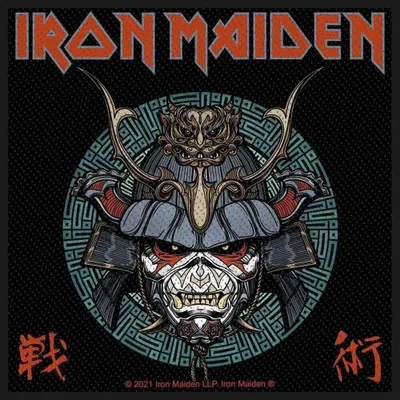 Zdjęcie produktu dla Iron Maiden Senjutsu Samurai Eddie (Retail Pack) Naszywka 100 x 100 mm