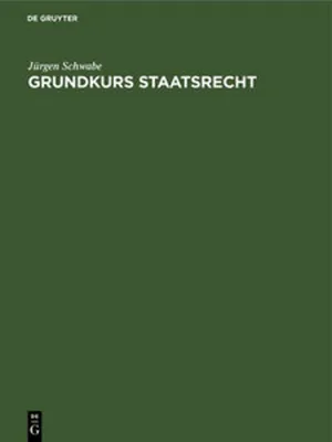 Produktbild von Grundkurs Staatsrecht