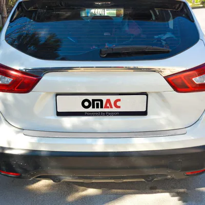 Image de Protection du seuil de chargement Pare-chocs pour Nissan Qashqai J11 2014-2017 acier inoxydable