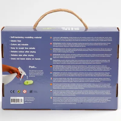 Produktbild von Silk Clay-Set mit Werkzeugen – 28 Tönchen