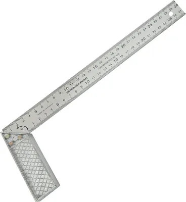 Obrázek produktu pro Hliníkový truhlářský čtyřhran Dönges, 300 mm, oboustranné dělení, 300 mm