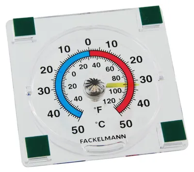 Produktbild von Fackelmann Fensterthermometer Tecno 7,7 cm