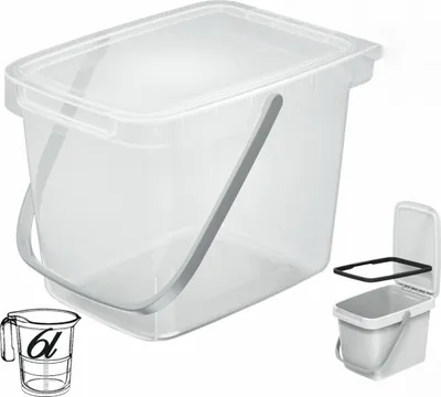 Produktbild von SYSTEMA Q COLLECT NHW6 Korb - transparent