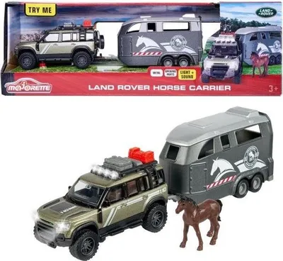 Obrázok produktu pre Majorette Land Rover džokejská súprava 25cm