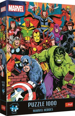 Produktbild von Trefl Premium Plus Quality Marvel Heroes, 1000 Stück(e), Comics