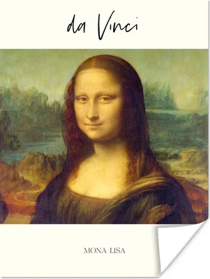 Produktbild von MuchoWow® Poster Mona Lisa - Leonardo da Vinci - Alte Meister 60x80 cm - Schlafzimmer Dekoration
