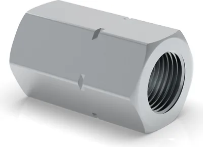 Produktbild von 6x AUPROTEC Verbinder M12x1 Bremsleitung 6,0 mm Bördel E Typ OBB Profi Bremsleitungsverbinder DIN/ISO 1651 konform