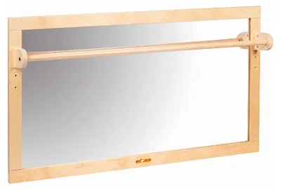 Produktbild von Educo Lernspiel Holzspiegel für kleine Kinder - Montessori-Spiel