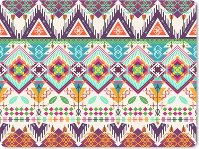Produktbild von MuchoWow® Mauspad Mousepad Azteken - Südamerika - Muster 23x19 cm - Mousepads - Maus Mat - Pad - Mausunterlage - Schreibtischunterlage - Mauspad