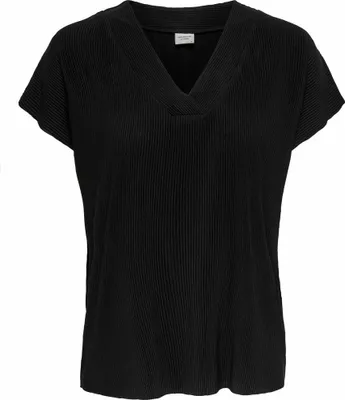 Produktbild von JDY Bluse Regular Fit V-Ausschnitt Kurzarm Basic Größe: S
