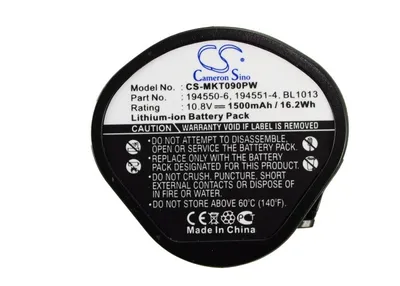 Produktbild von TECHTEK Akku Kompatibel mit [Makita] CC300, CC300D, CC300DW, CC300DWE, CC300DZ, CL100, CL100D, CL100DW, CL100DWX, CL100DZ, CL100DZX, CL102, CL102D, C