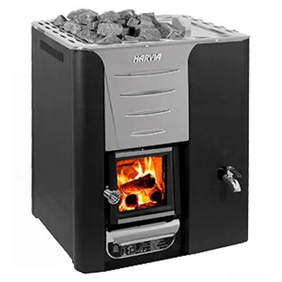 Produktbild von Holz-Saunaöfen Harvia 20 RS Pro black