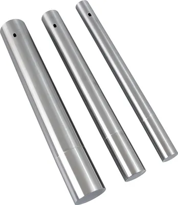 Produktbild von INF Edelstahl-Spießrohr - 5 cm Durchmesser, 30 cm Höhe (200 Stück/Karton)