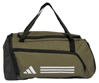 Produktbild von Adidas - Reisetasche "Essentials", 3 Streifen PP3739 (20 cm x 40 cm x 18 cm) (Schwarz/Grün)