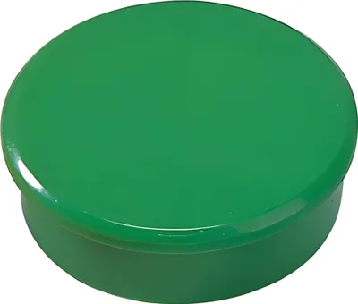 Produktbild von Dahle Starker Haft-Magnet 38 mm grün, 2 Stück im Blister