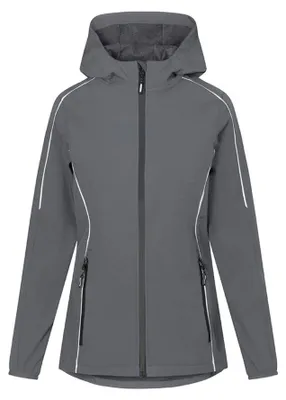 Produktbild von Promodoro - Softshelljacke für Damen LT2694 (L) (Stahlgrau)