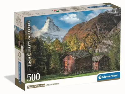 Image de Puzzle CLE 500 Compact Charming Matterhorn 35597