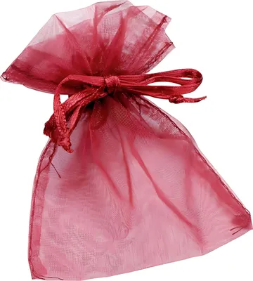 Produktbild von KNORR PRANDELL 216399568 Organzasäckchen 13 x 10 cm dunkelrot
