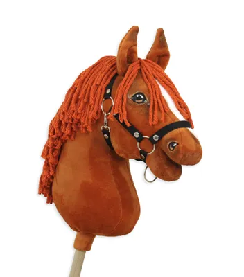 Obrázok produktu pre Hobby Horse Large Premium Stick Horse - gaštanový A3