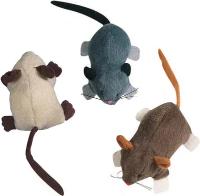 Produktbild von Karlie Maus mit Katzenminze - Katzenspielzeug - Plüsch - Sortiert - 7x5x3,5 cm