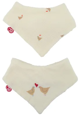 Image de Bavoir Domiva coton 2 pièces (2 pièces)