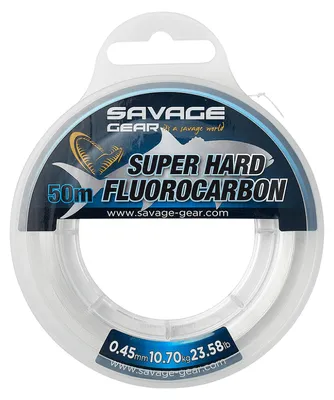 Obrázok produktu pre Savage Gear Fluorocarbon Super Hard Clear 50m 0,45mm