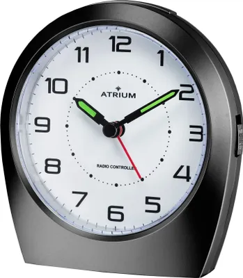 Produktbild von Atrium A620-7 schwarz Wecker Funkwecker Unisex  Alarm weiss